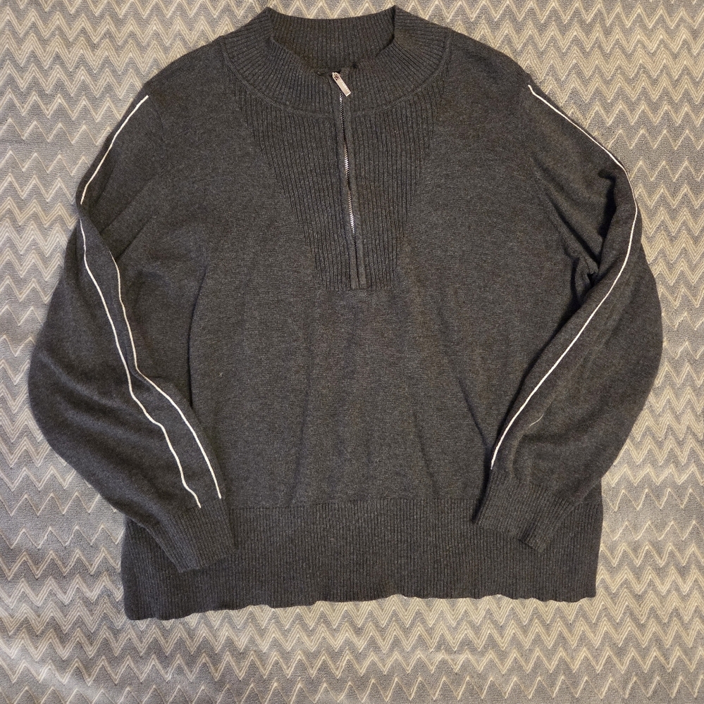 ⏰️LAST CHANCE⏰️Grey Athletic Sweater